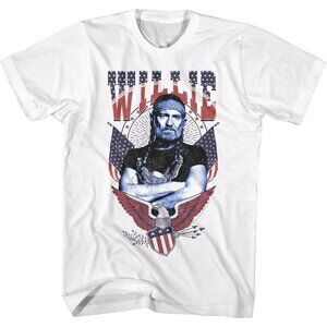 Americana Eagle Willie Nelson Tshirt